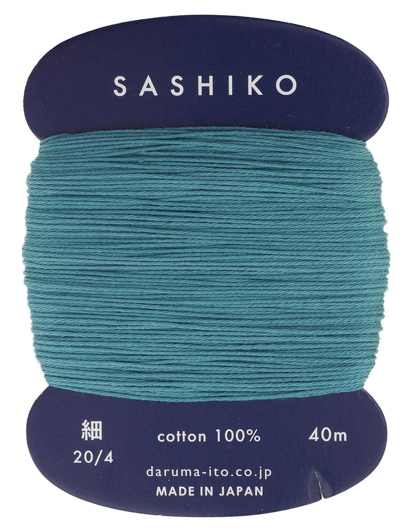 Sashiko Thin Thread 40m - Peacock 205