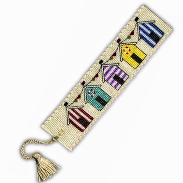 Beach Huts Bookmark Kit - Textile Heritage