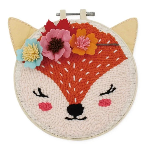 Fox Punch Needle Kit by Make IT 585252-FOX