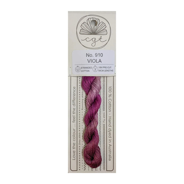 Cottage Garden Threads Stranded Viola 910