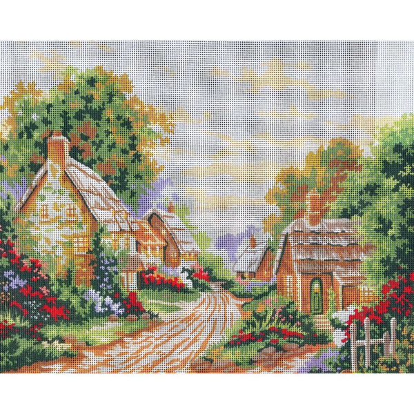 Country Lane - Tapestry Canvas by Collection D'Art 11865