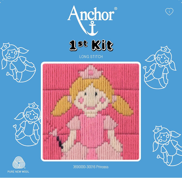 Princess Long Stitch Kit 30016 1st Kit by Anchor