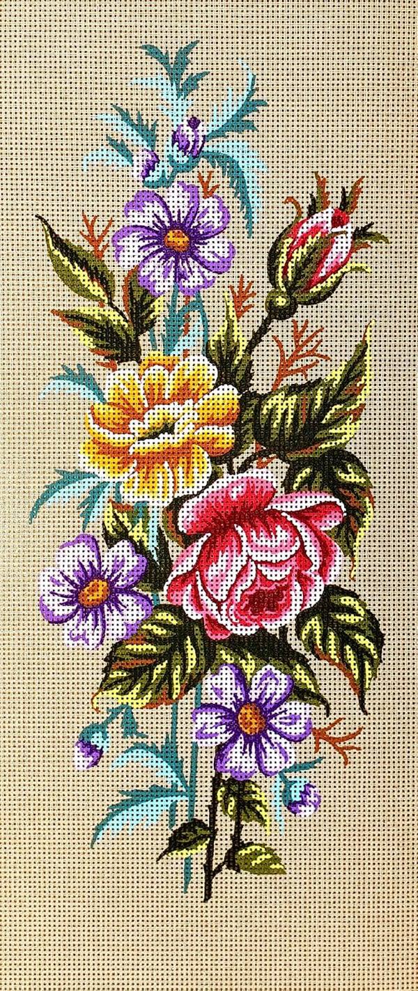 Flowers Tapestry Canvas by Gobelin 18.621