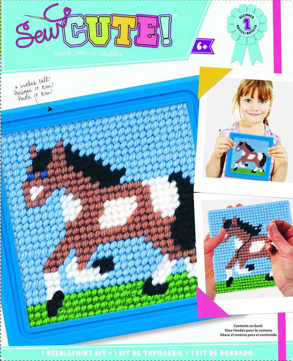 Horse Needlepoint Kit by Sew Cute 02342