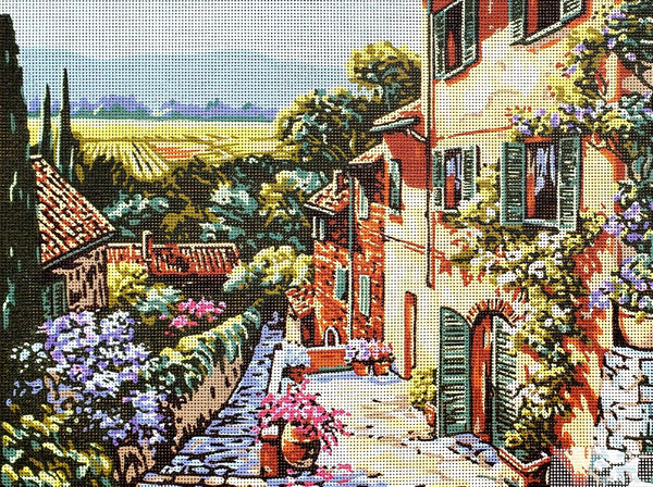Landscape Tapestry Canvas by Gobelin 14.856