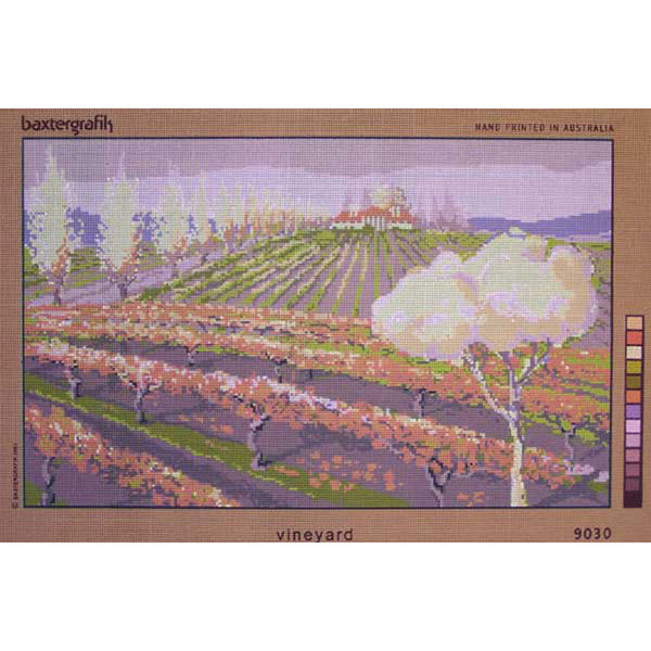 Vineyard - Tapestry Canvas by Baxtergrafik 9030