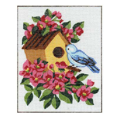 Birdhouse - Tapestry Canvas by Sophie S1418.05