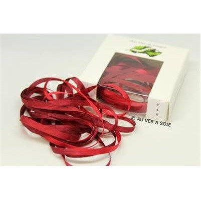 Au Ver a Soie Silk Ribbon Variegated 4mm (3m) - 0940