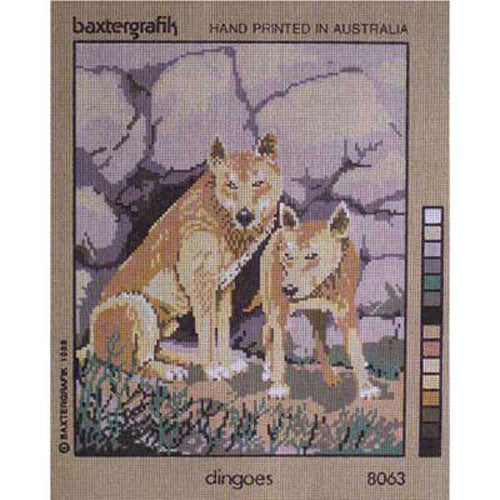 Dingoes  - Tapestry Canvas by Baxtergrafik 8063