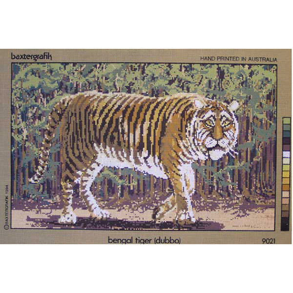 Bengal Tiger (Dubbo) - Tapestry Canvas by Baxtergrafik 97994