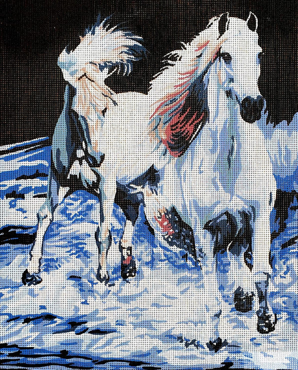 Horses Tapestry Canvas by Gobelin 14.858