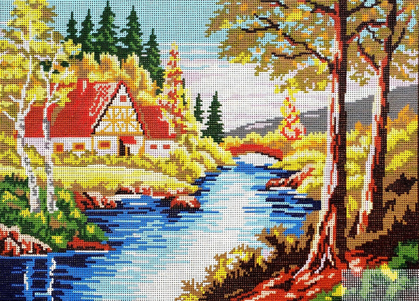 Landscape Tapestry Canvas by Gobelin 14.774