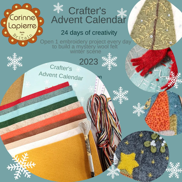 Crafter's Advent Calendar Kit (2023) by Corinne Lapierre