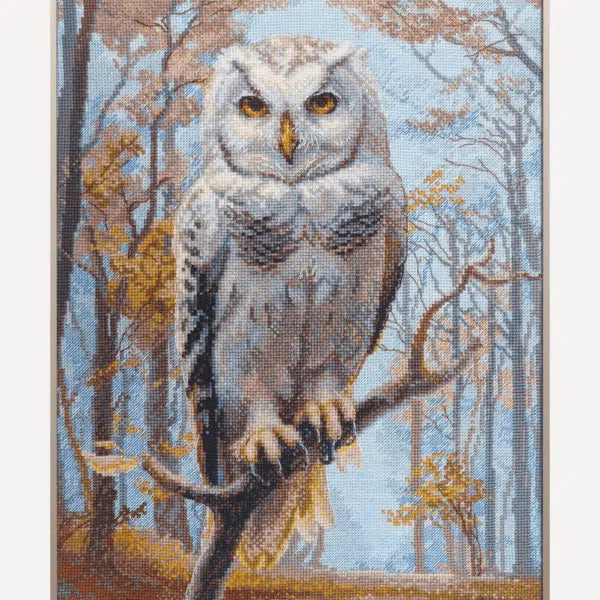 Wildwood Owl Cross Stitch Kit by Aine A1016