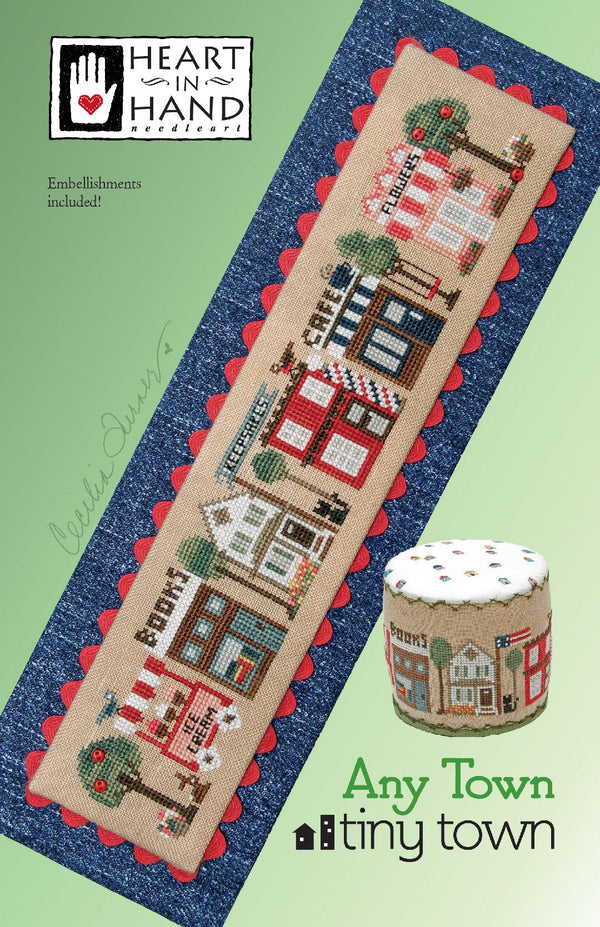 Any Town - Tiny Town by Heart In Hand Needleart