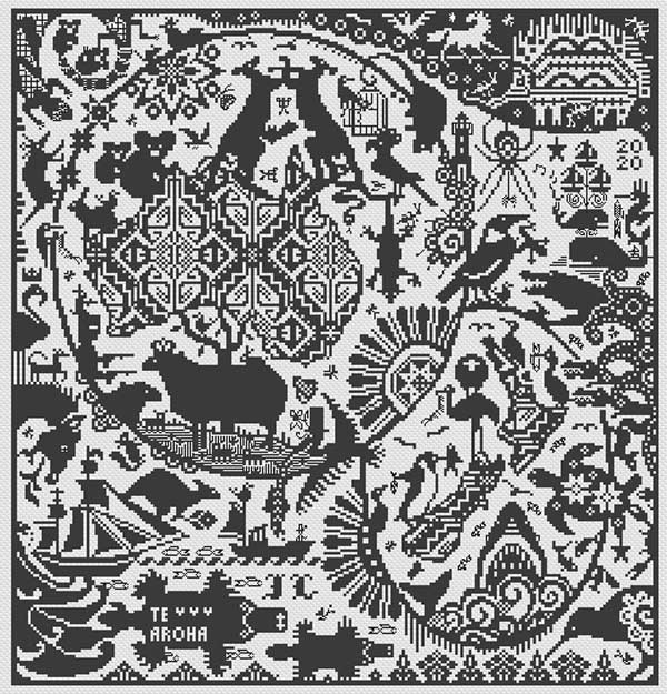 Anzak Pattern by Long Dog Samplers