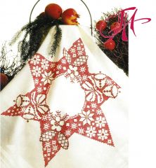 FHA 2000.A8585 Red Star Tablecloth by Martin Winkler
