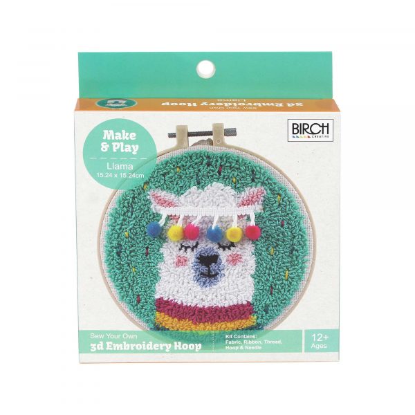 Llama Punch Needle Kit by Make IT 585233-LLAMA