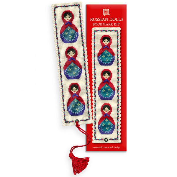 Russian Dolls Bookmark Kit - Textile Heritage