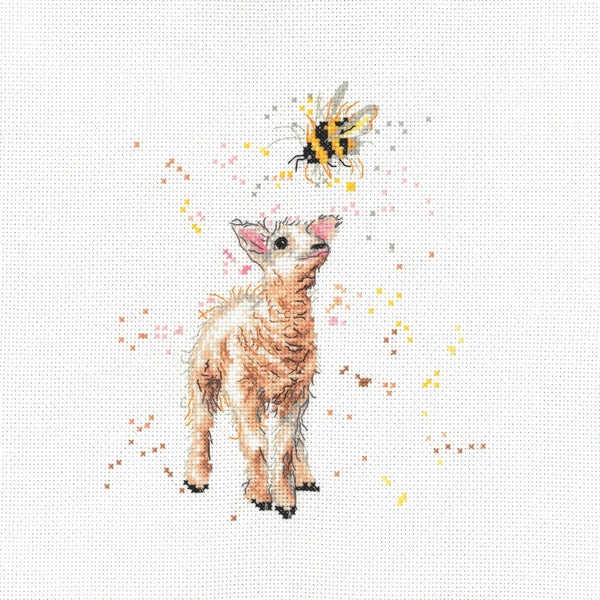 Baarley and Bumble - Bree Merryn Fine Art Cross Stitch Kit by My Cross Stitch BMCS19