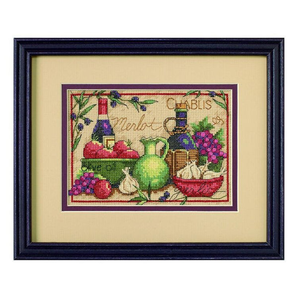 Mediterranean Flavors Cross Stitch Kit 65061 by Dimensions