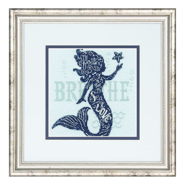 Mermaid Song Cross Stitch Kit by Dimensions 70-65182