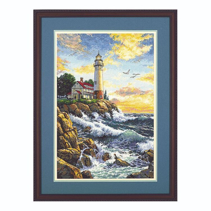 Dimensions Kit Rocky Point 03895 Framed View