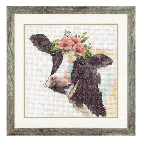 Sweet Cow Cross Stitch Kit 70-35386 by Dimensions