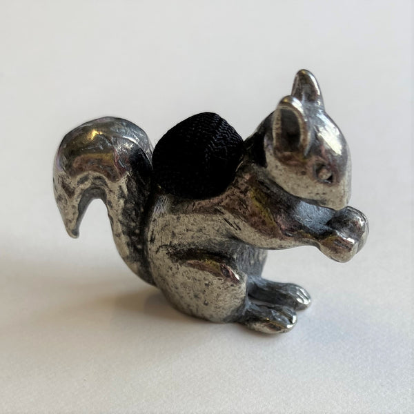 Squirrel Pewter Pin Cushion by Simply Scissors
