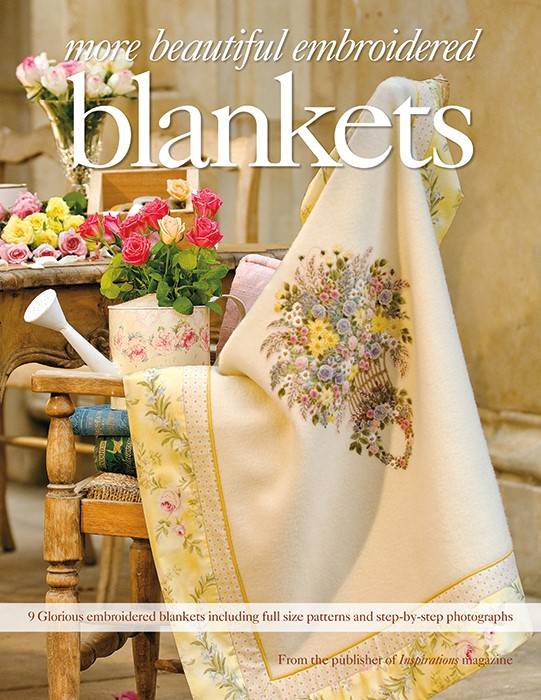 More Beautiful Embroidery Blankets by Inspirations