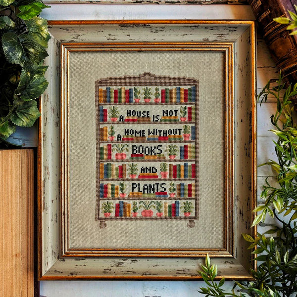 Books and Plants by PuntiniPuntini