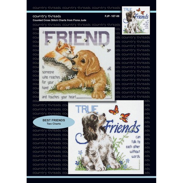 Best Friends FJP-107-08 by Country Threads