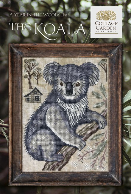 A Year in the Woods Series II #3 - The Koala (CGS-1127) by Cottage Garden Samplings