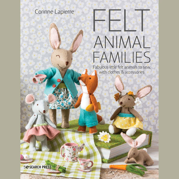 Felt Animal Families with Felt Bundle by Corinne Lapierre