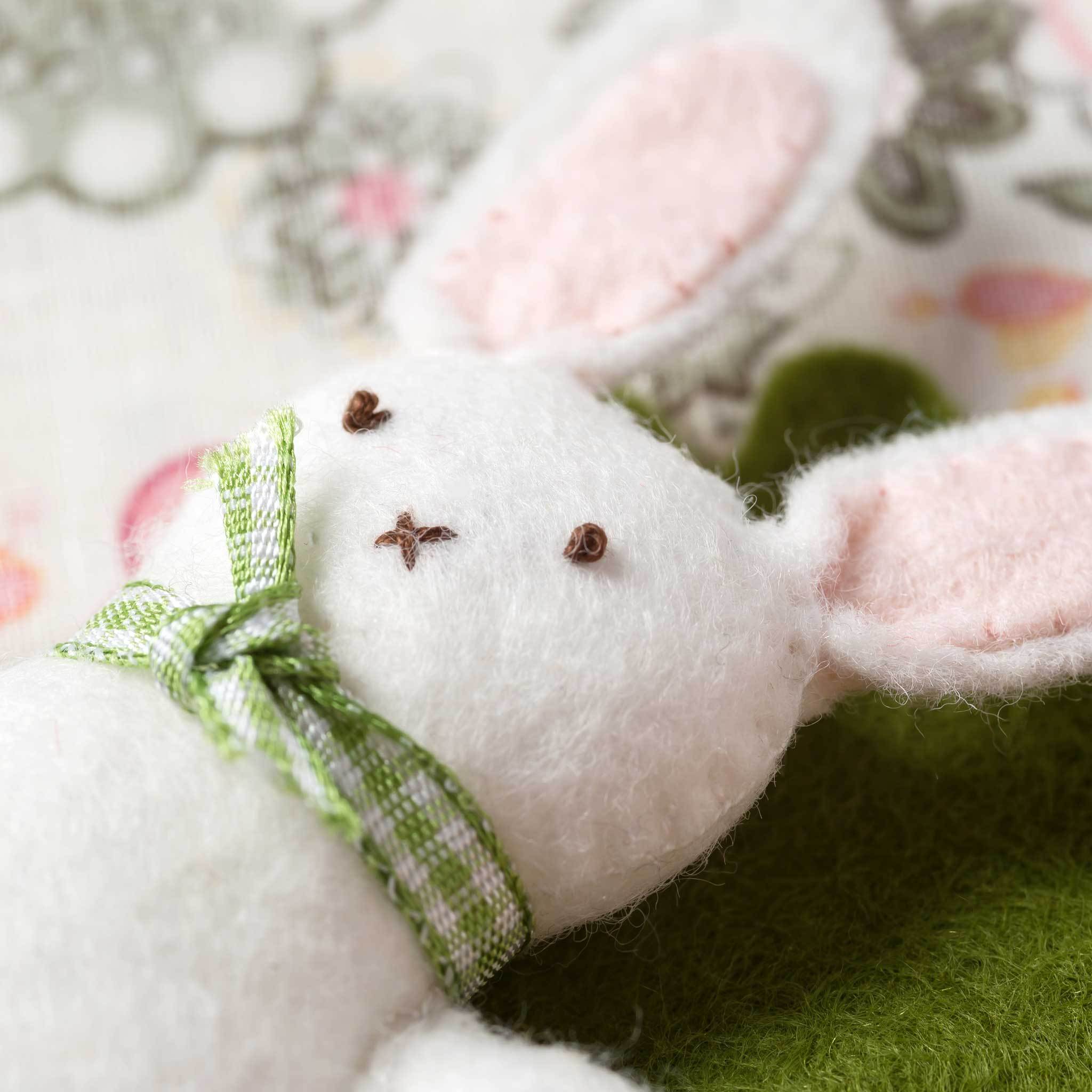 Bunny in Carrot Bed - Wool Mix Felt Craft Kit by Corinne Lapierre ...