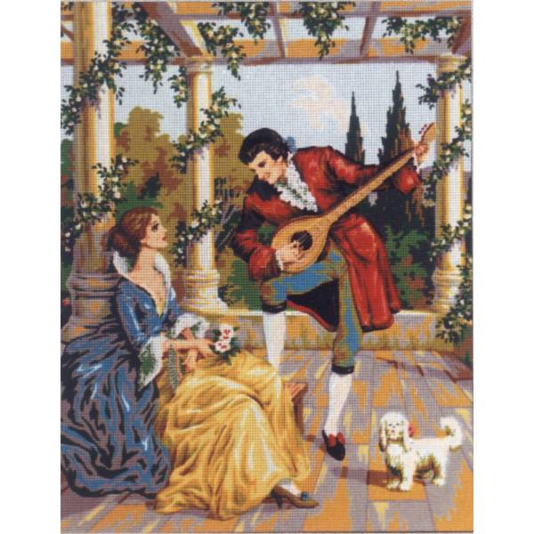 Flert D 465 - Tapestry Canvas by Diamant