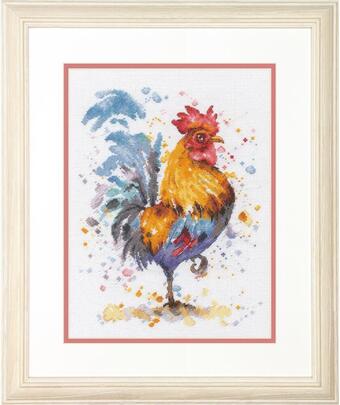 Rooster Cross Stitch Kit 70-35432 by Dimensions