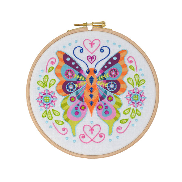 Butterfly Embroidery Kit by My Cross Stitch DJE10