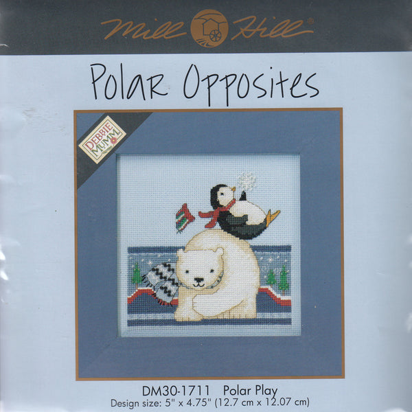 Polar Play - Beaded Cross Stitch Kit by Debbie Mumm for Mill Hill (DM30-1711)