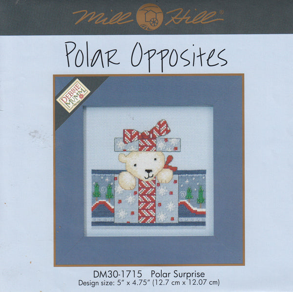 Polar Surprise -Beaded Cross Stitch Kit by Debbie Mumm for Mill Hill (DM30-1715)