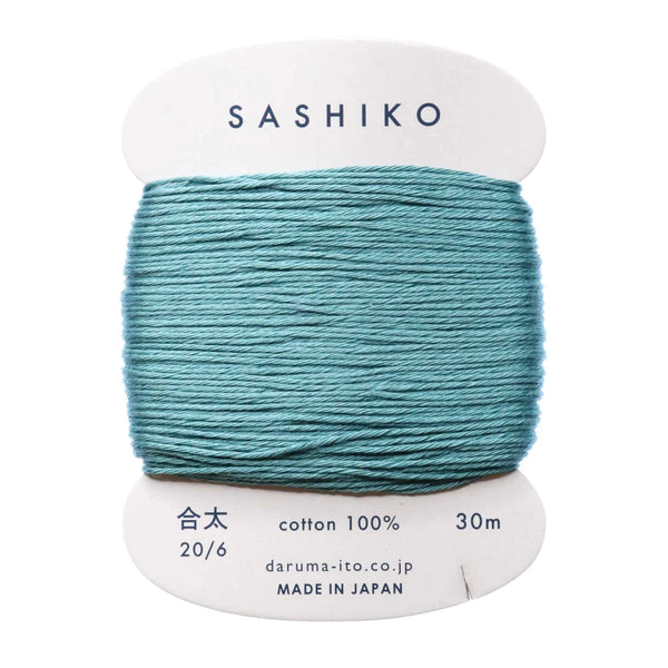 Sashiko Thick Thread 30m - Teal 205