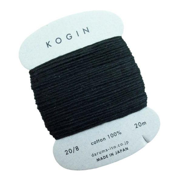 Daruma Kogin Thread 20m 8 Ply - Black 8
