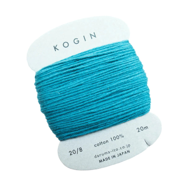 Daruma Kogin Thread 20m 8 Ply - Teal 5