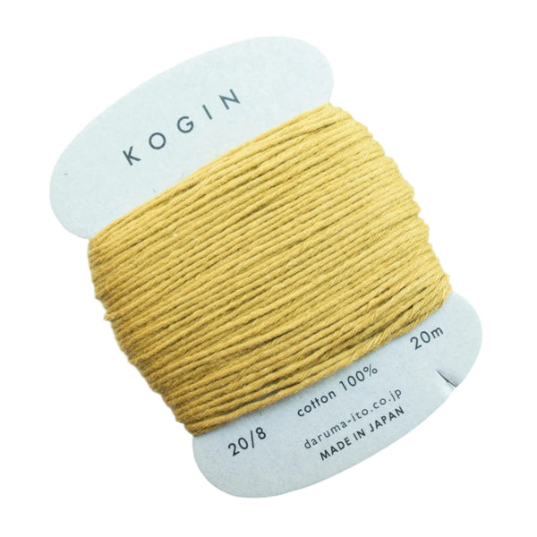 Daruma Kogin Thread 20m 8 Ply - Mustard 2