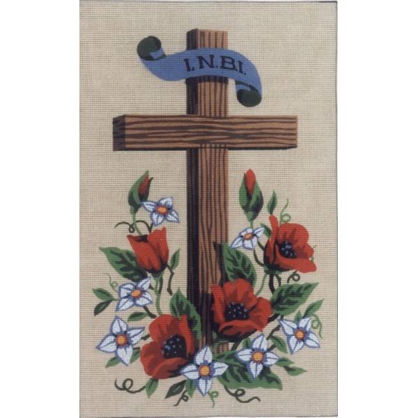 The Cross Tapestry Canvas by Diamant  F25