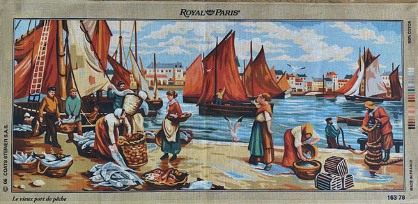 Le Vieux Fort De Peche - Tapestry Canvas by Royal Paris 163 78