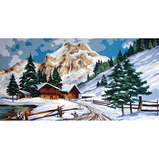 Winter -  Tapestry Canvas by Grafitec 11561