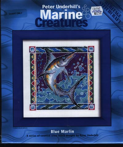 Blue Marlin - Marine Creatures by Heritage Stitchcraft