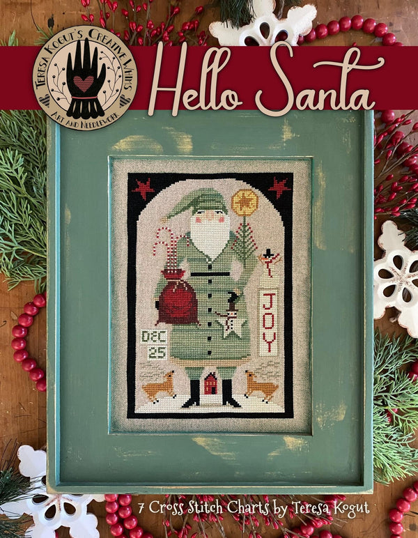 Hello Santa - 7 Cross Stitch Charts by Teresa Kogut