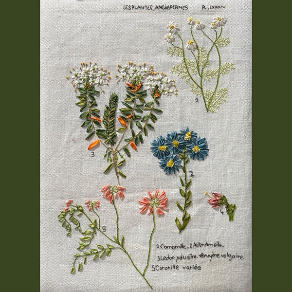 Herbier Herbarium Embroidery Kit by Au Ver A Soie
